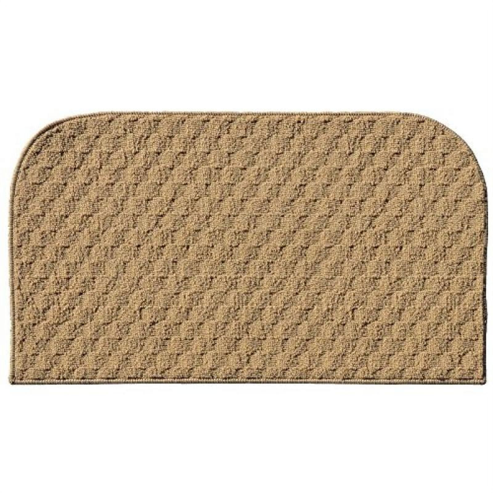 Garland Rug Town Square Polypropylene Tan Indoor Kitchen Rug, 18" x 30"