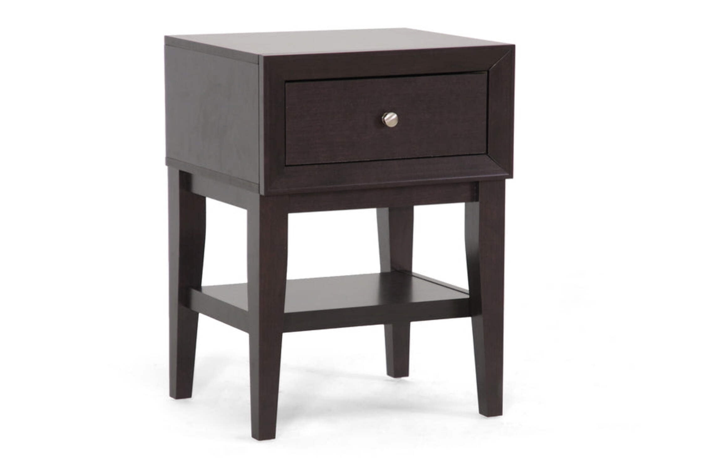 Gaston Brown Modern Accent Table and Nightstand