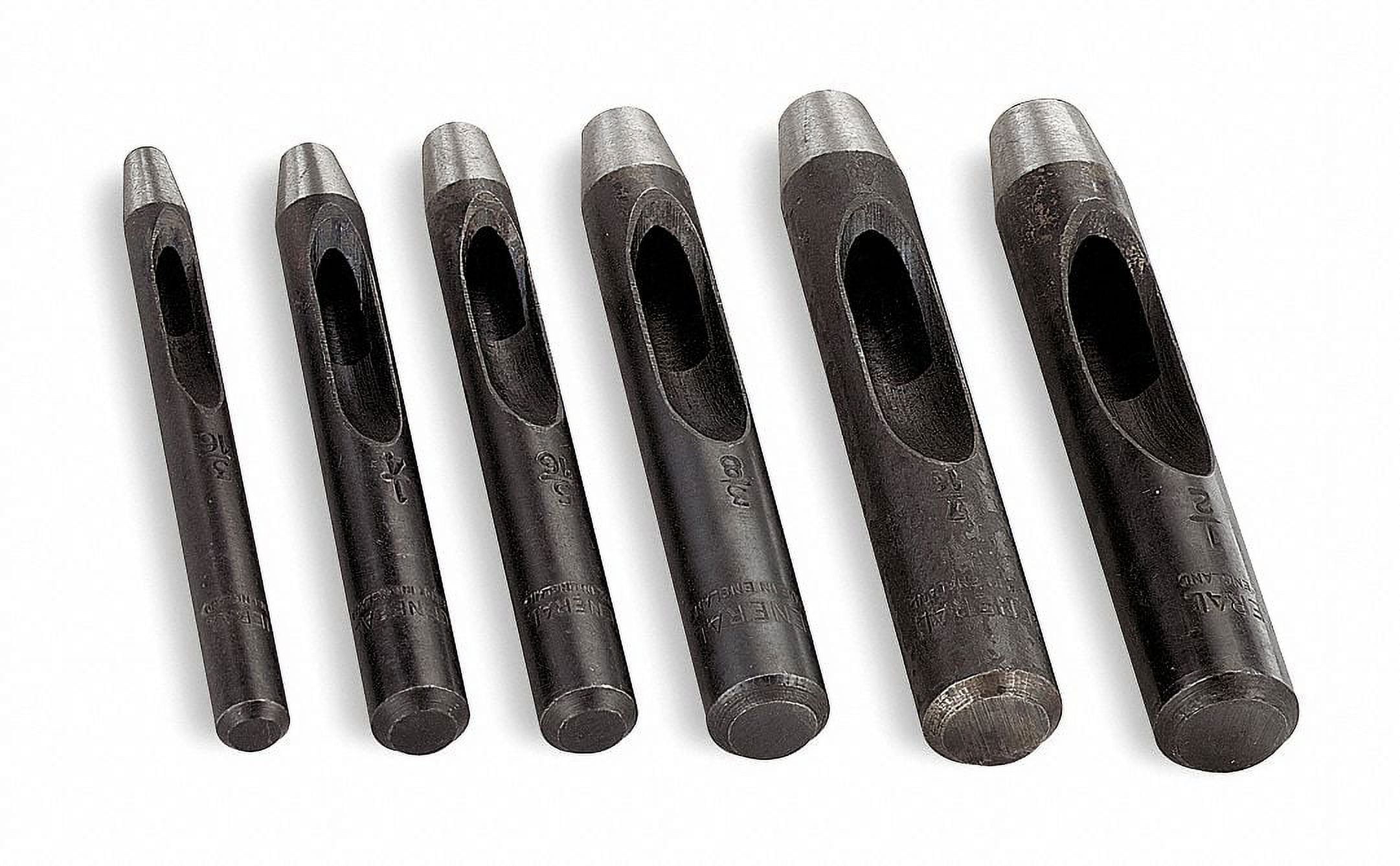 General Tools Hollow Punch Set,Not Tether Capable 1280ST