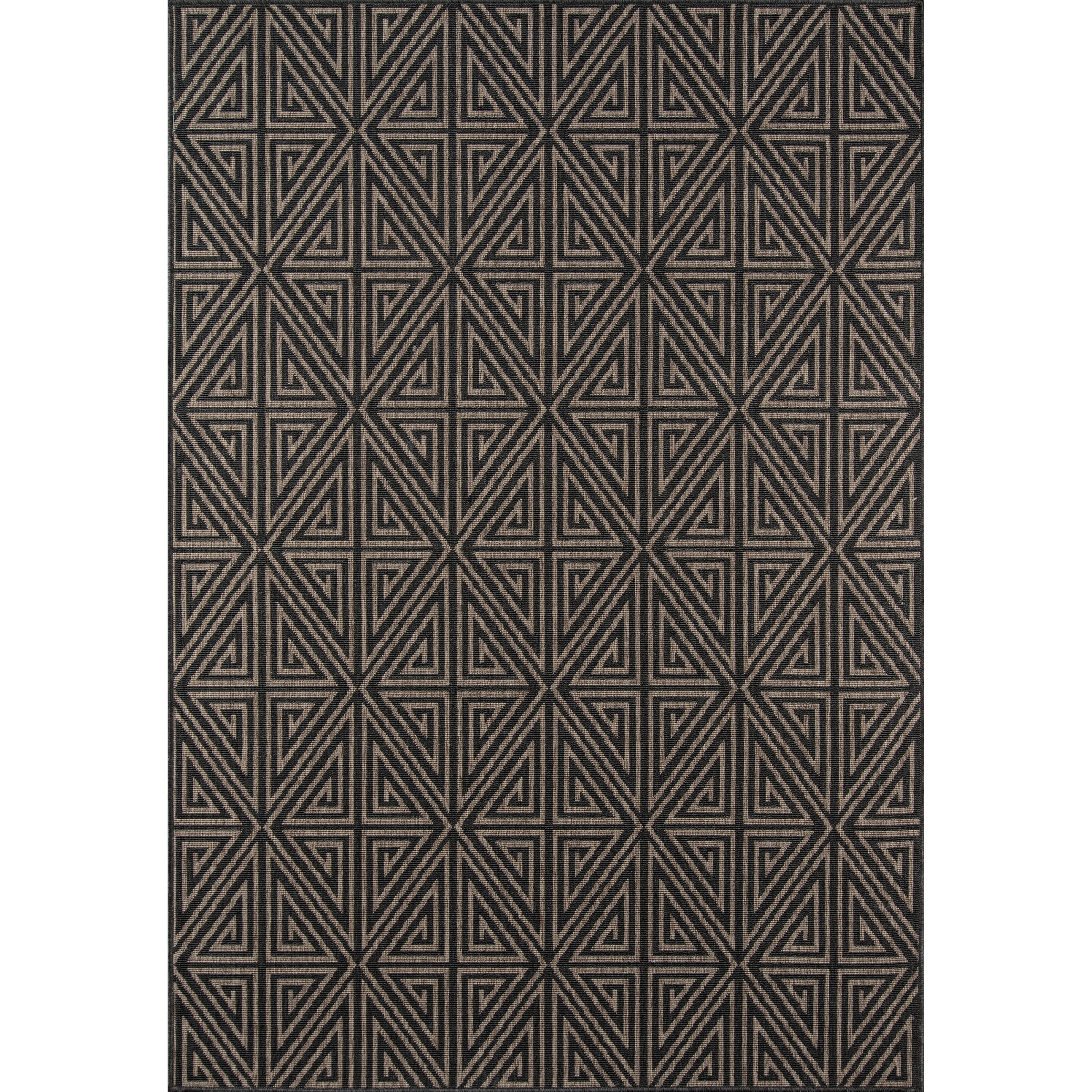 Momeni Baja 5'3" X 7'6" Transitional Rug in Charcoal