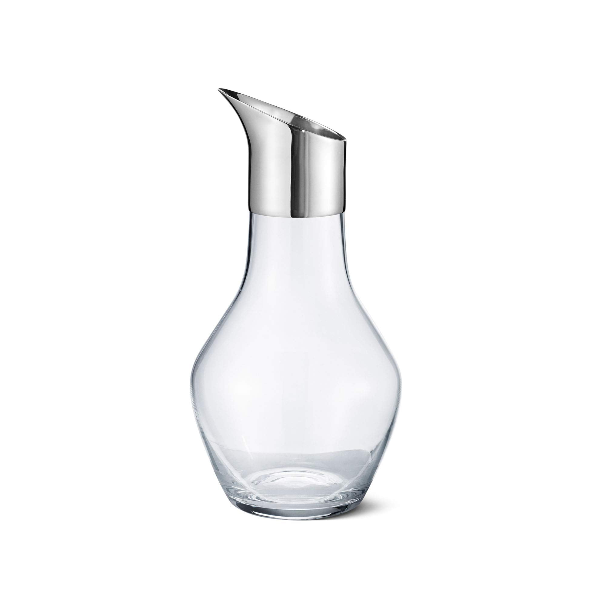 Georg Jensen Sky Water Glass and Stainless Steel 50.72 oz. Carafe | Wayfair