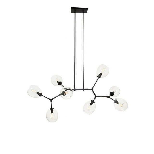 George Kovacs Lighting Nexpo 8 - Light Chandelier in  Coal