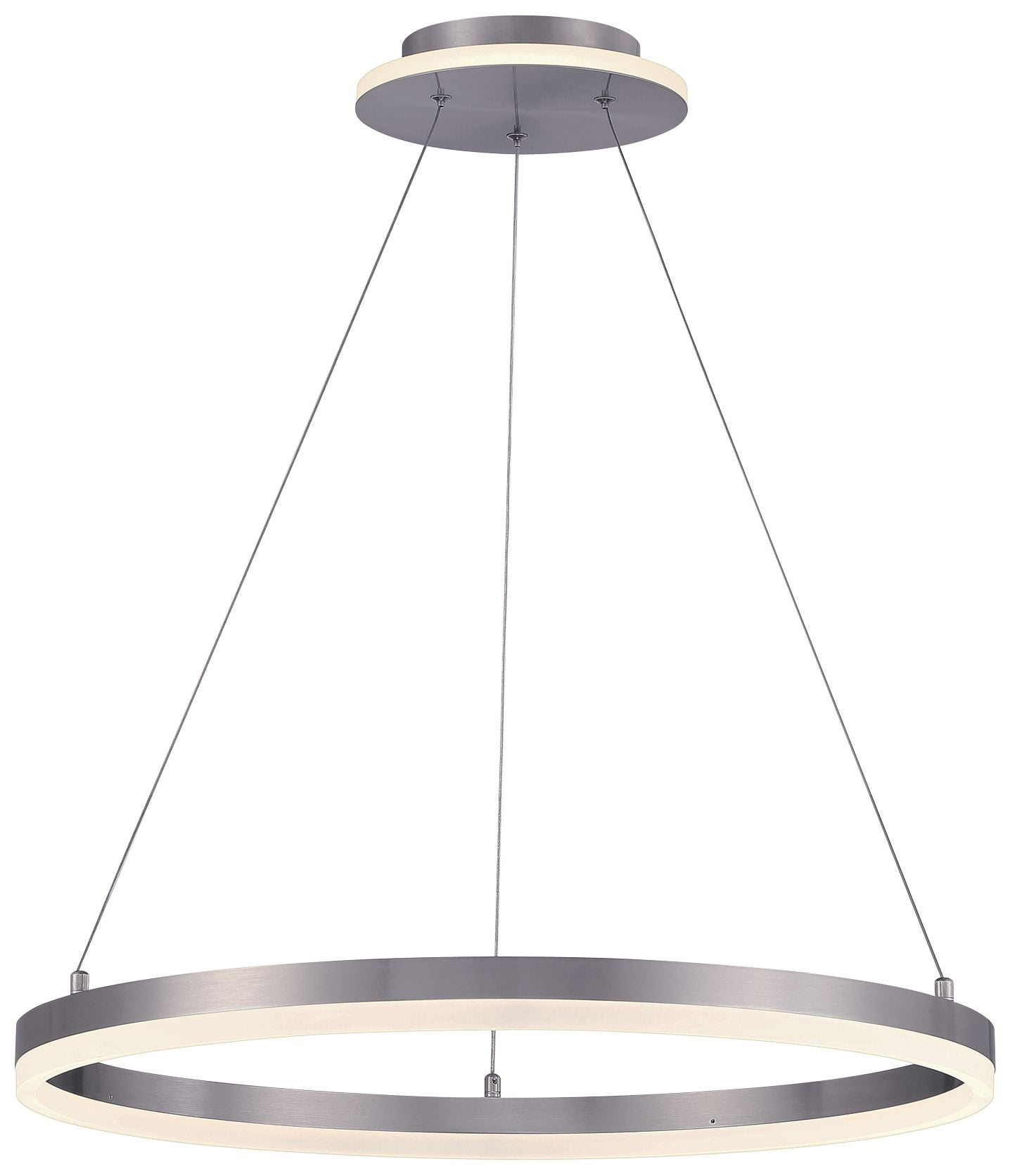George Kovacs Lighting Recovery 1 - Light Pendant ,  Brushed Nickel