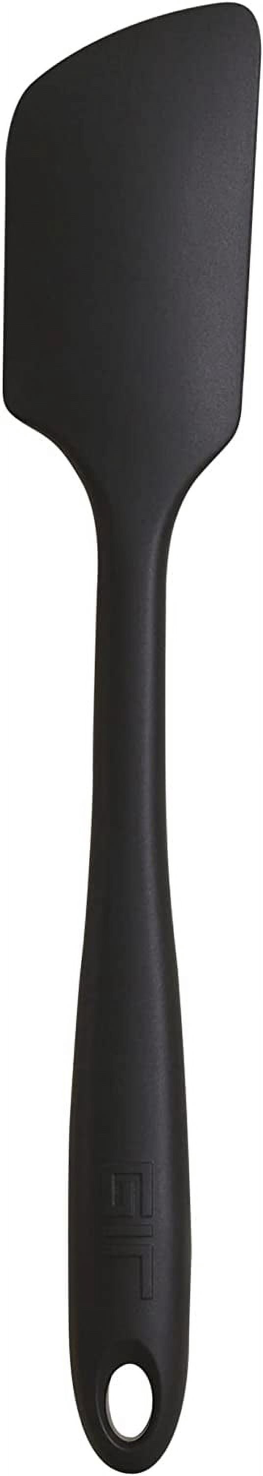 Get It Right Premium Silicone Spatula , Heat Resistant up to 550 F , Seamless, Nonstick Kitchen Spatulas for Cooking, Baking, and Mixing , Ultimate - 11 IN, Black