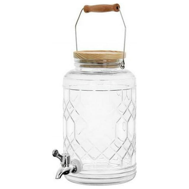 Gibson 0.95 gal Clear Beverage Dispenser Glass