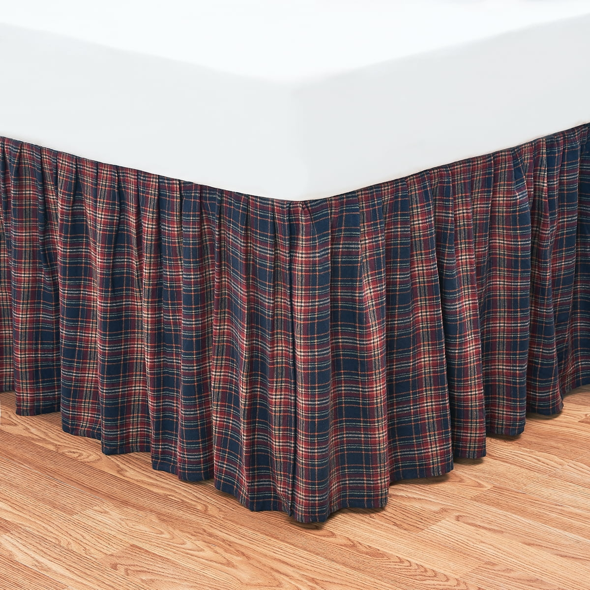 C&F Home Gibson Plaid Queen Bed Skirt