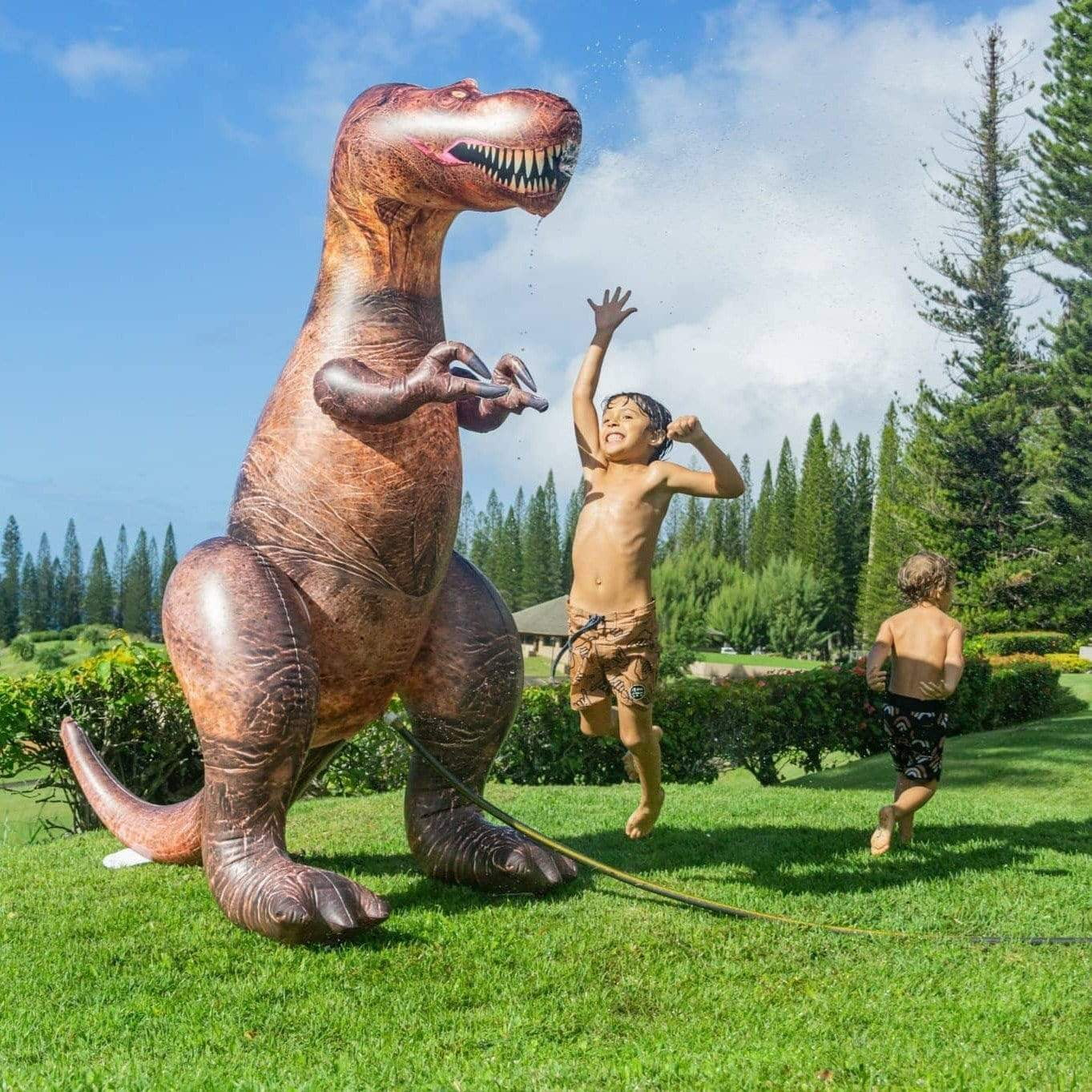 PoolCandy Giant T-Rex Sprinkler, Over 6 Feet Tall, PVC
