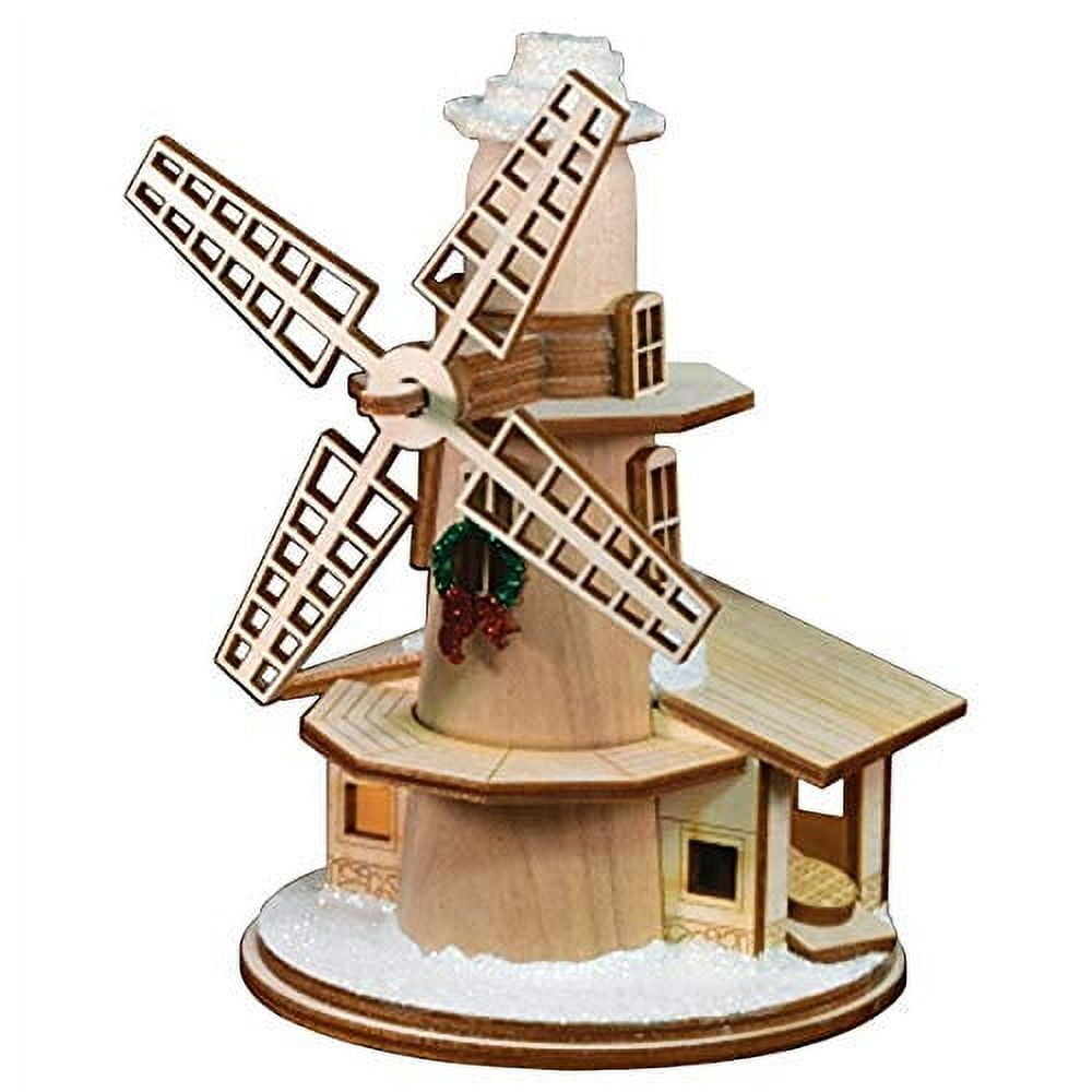 Old World Christmas Wooden Windmill Ornament