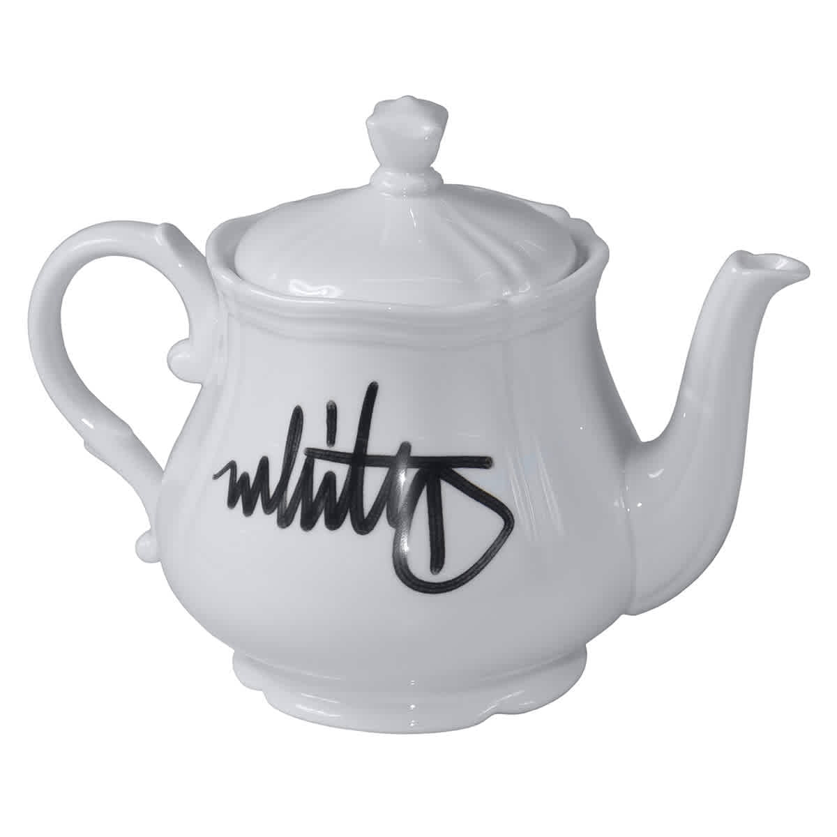 Ginori 1735 Off-White Teapot With Cover, Antico Doccia Shape