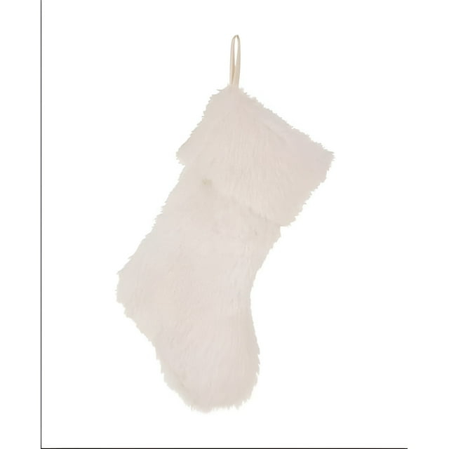 Glitzhome 21″ L Plush Christmas Stocking