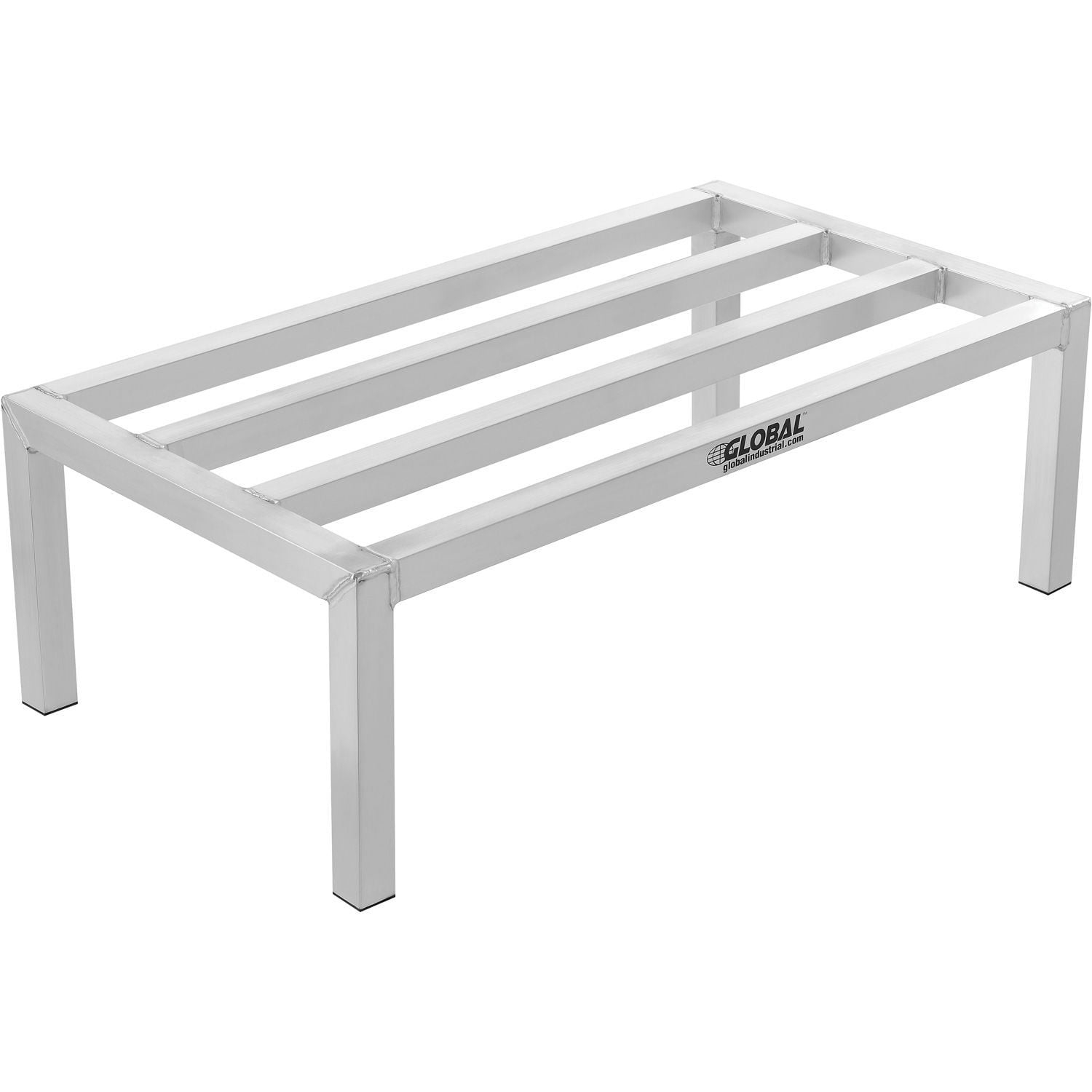 Industrial Aluminum Rectangular Dunnage Rack for Kitchen and Garage