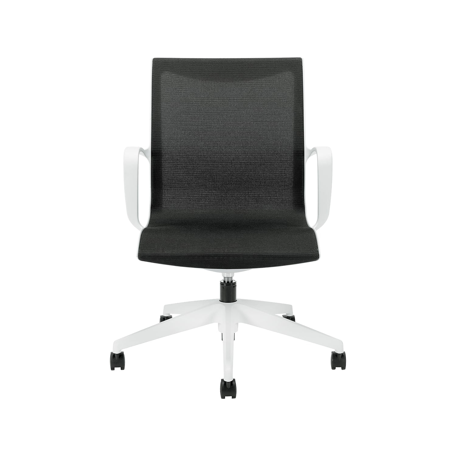 Global Solar Mesh Conference Chair White/Black (8457MDN)