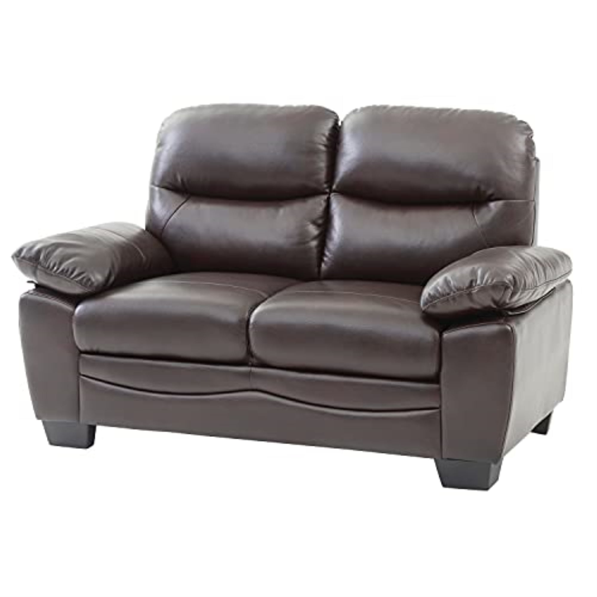 Dark Elegance Loveseat -  Dark Brown