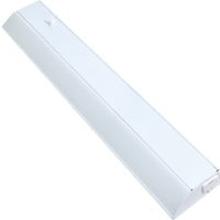 Good Earth Lighting 24-Inch Under Cabinet Light - LED Light Bar - Linkable Outlet - Under Counter Lighting - Damp Location - 2000 Lumens - 4000K - 50,000 Hour Rated Lamp Life - IP20 - White Finish