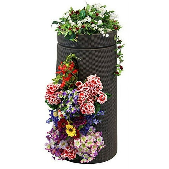 Good Ideas Antebellum Vertical Planter - Dark Brown