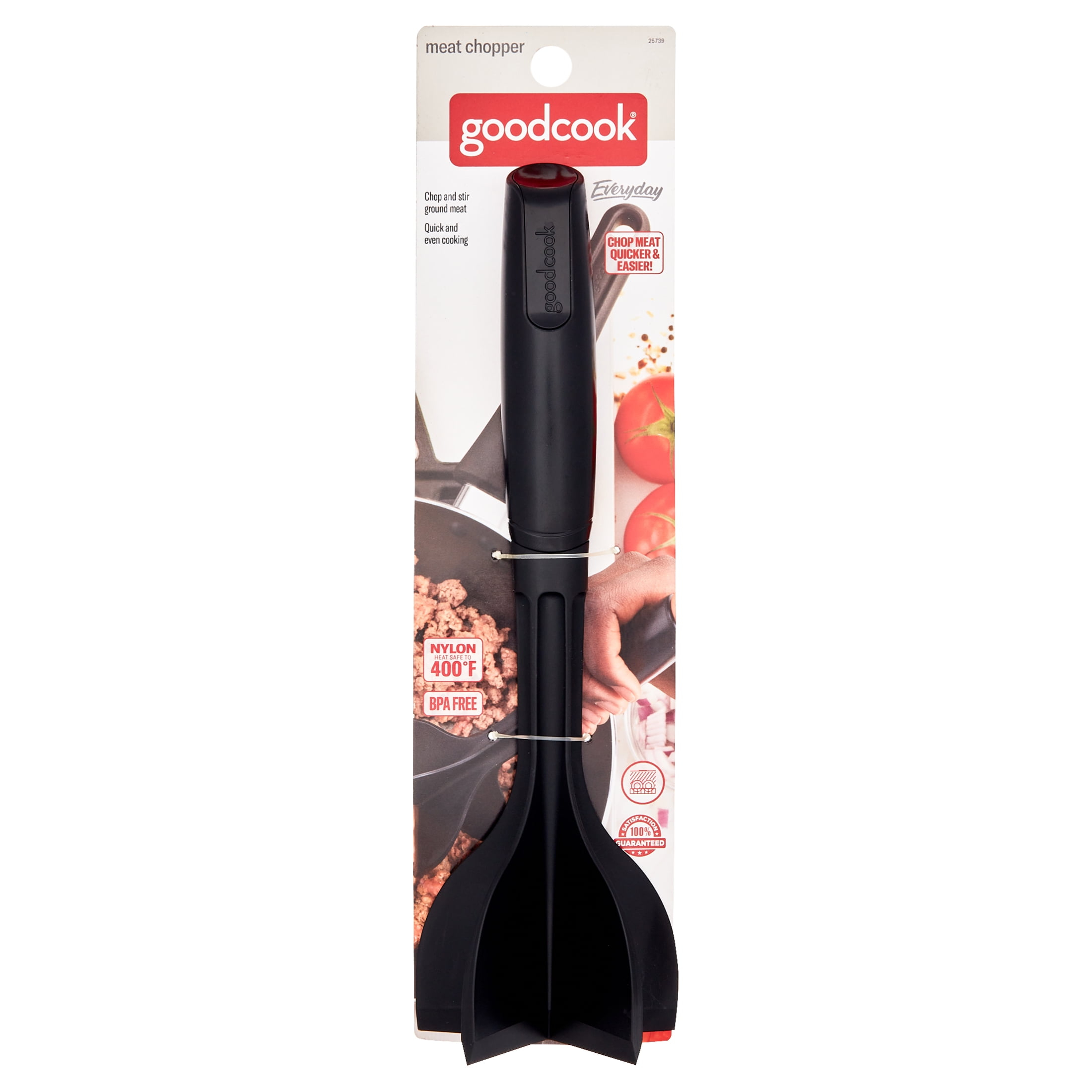 GoodCook Everyday Meat Chopper, Black