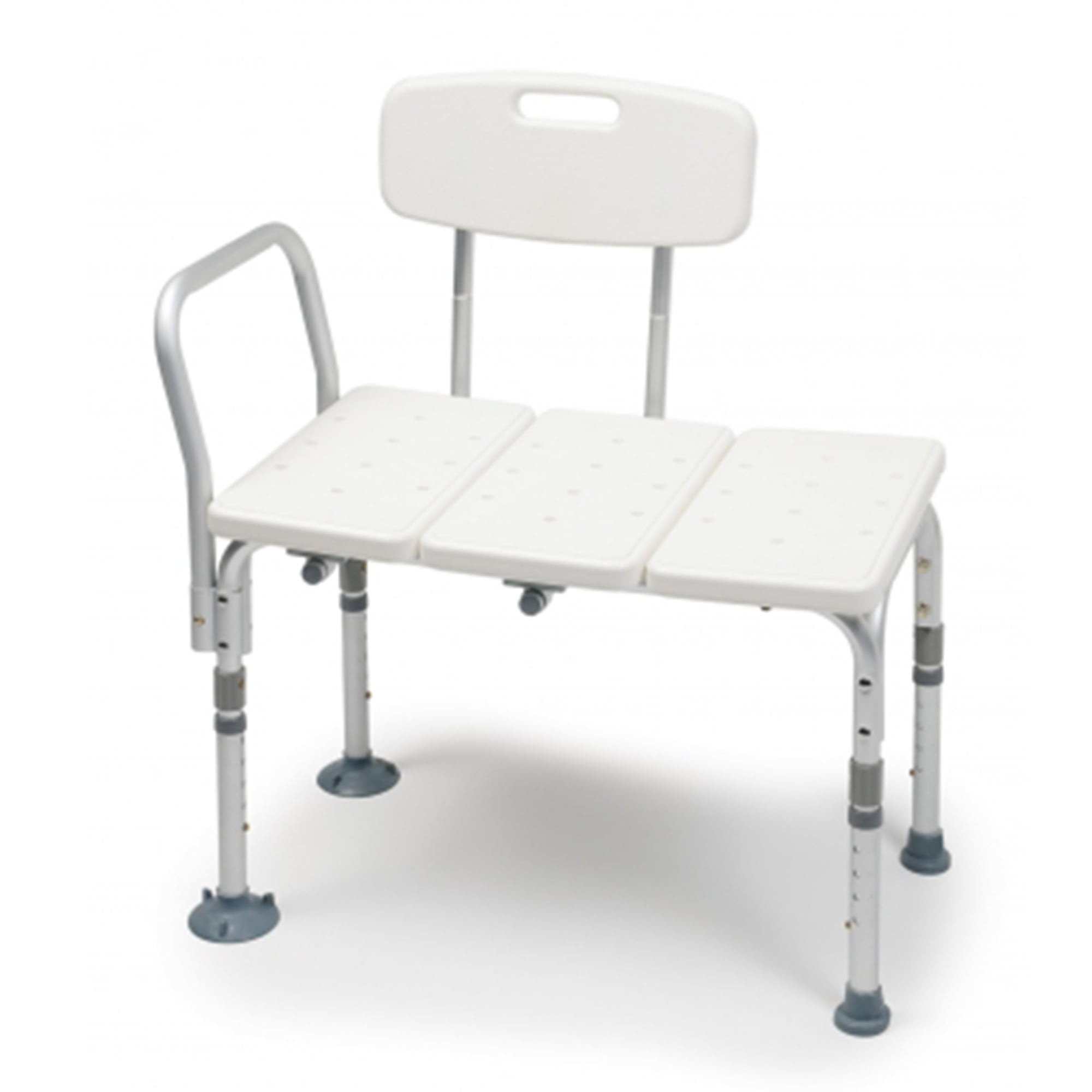 Lumex Everyday Tub Transfer Bench & Shower Chair - Waterproof Plastic and Aluminum Design - 7927KD-1