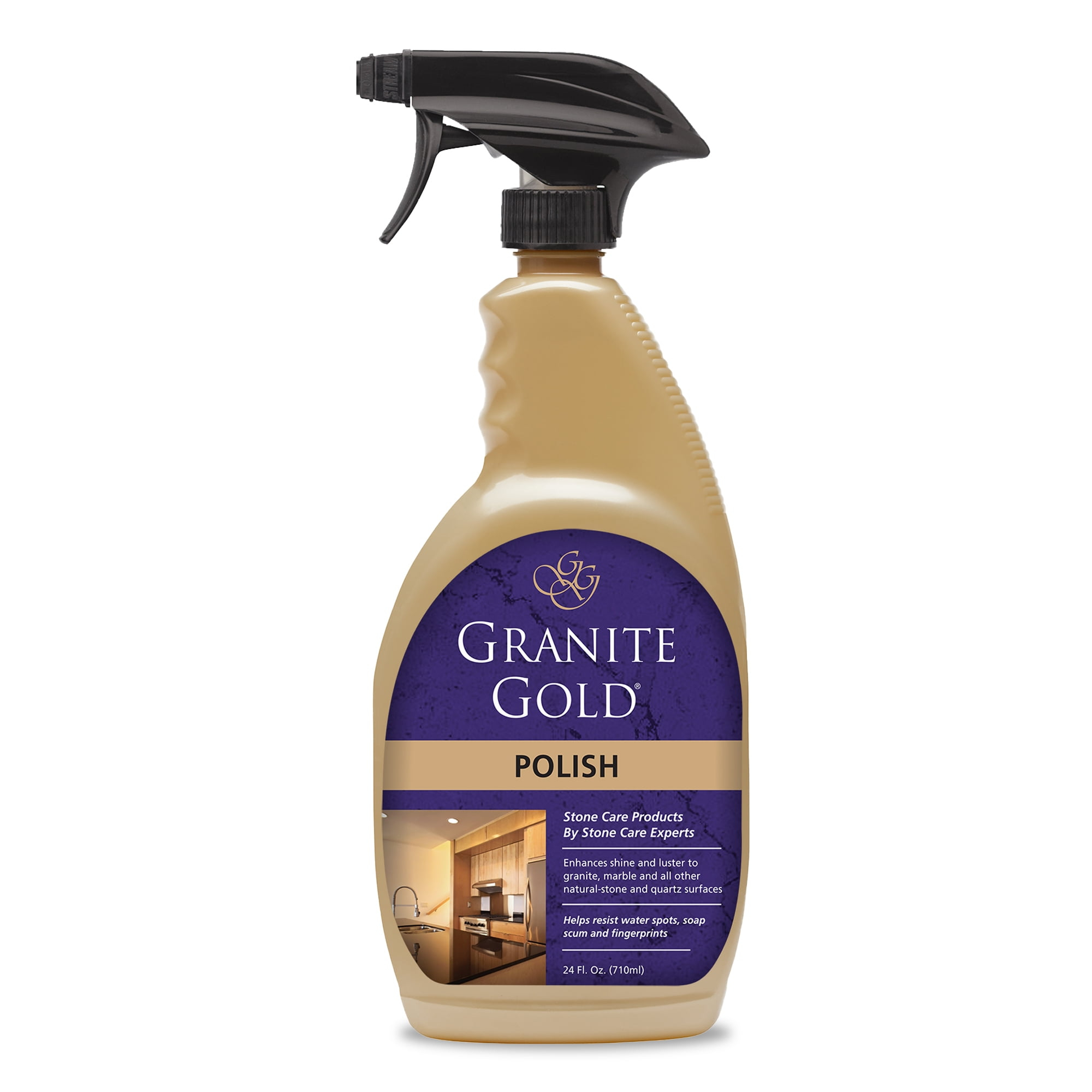 GRANITE GOLD Granite Marble Natural Stone POLISH Safe for Food Prep 24oz GG0033