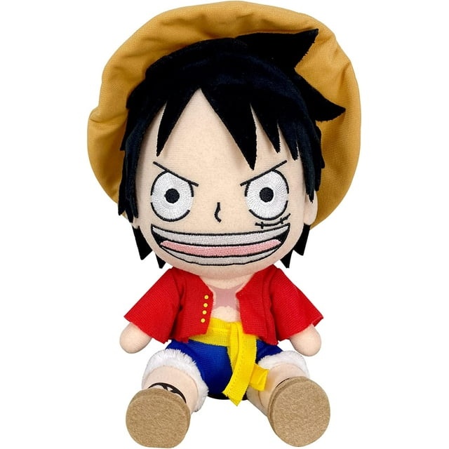 One Piece- Zou Arc Luffy Sitting Plush One Piece Stuffed Animal Plush Toys Kids Doll Toys