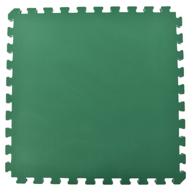 Greatmats Home Sport and Play Interlocking Reversible Mat 3/4 Inch x 2x2 Ft. Green/Brown Case of 10