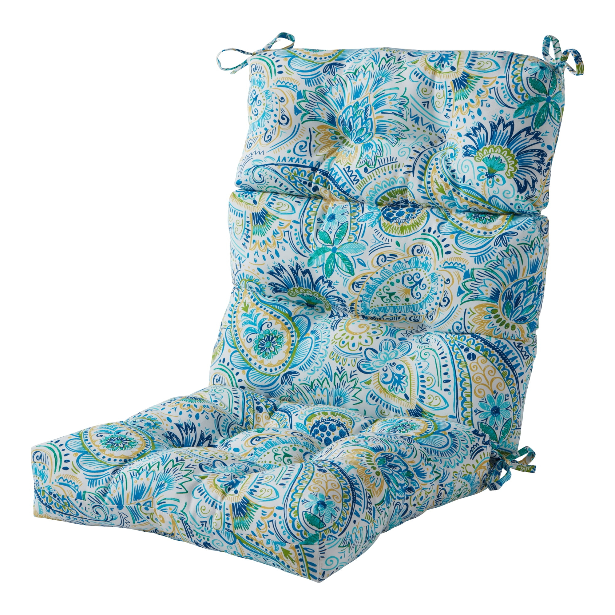 Greendale Home Fashions Baltic 44 x 22 in. Outdoor High Back Chair Cushion