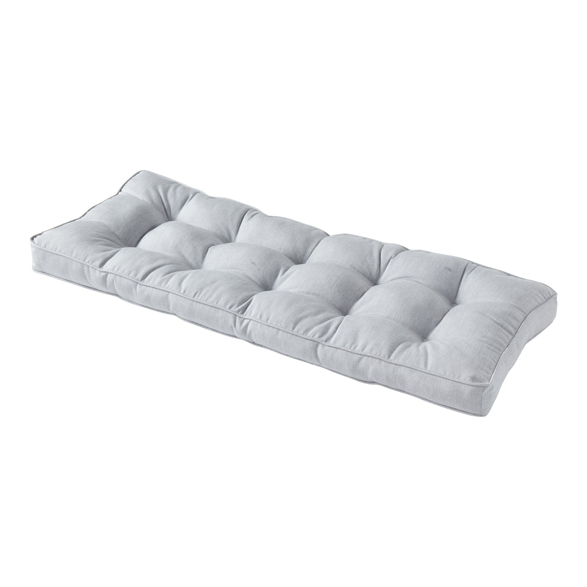 Sunbrella Canva Granite 51 x 18 in. Outdoor Bench Cushion by Greendale Home Fashions
