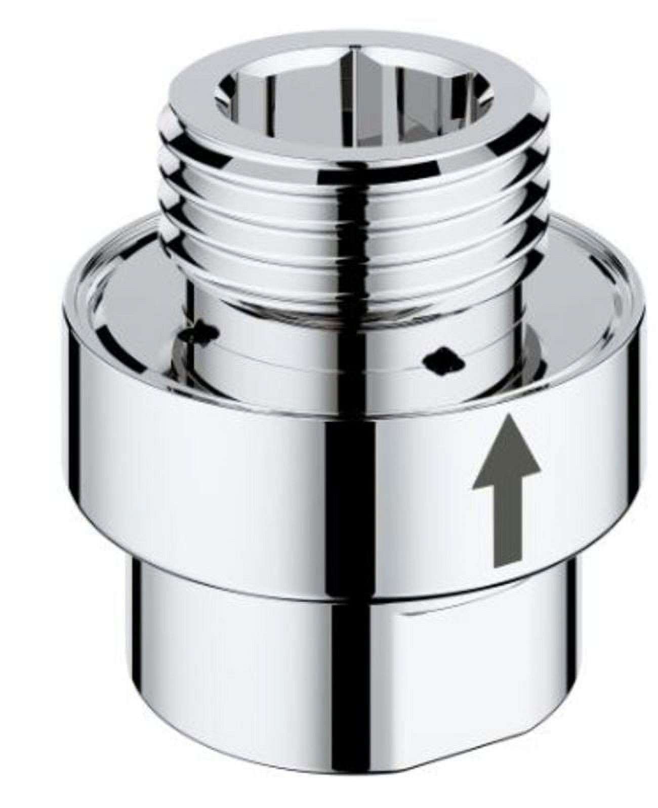 Universal 1/2-Inch Handheld Shower Inline Vacuum Breaker
