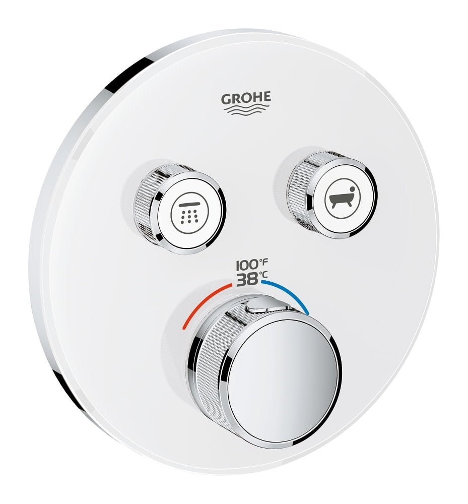 GROHE Grohtherm SmartControl Dual-Function Shower Thermostatic Valve Trim