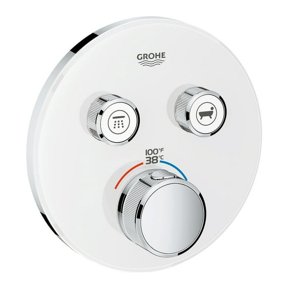 GROHE Grohtherm SmartControl Dual-Function Shower Thermostatic Valve Trim