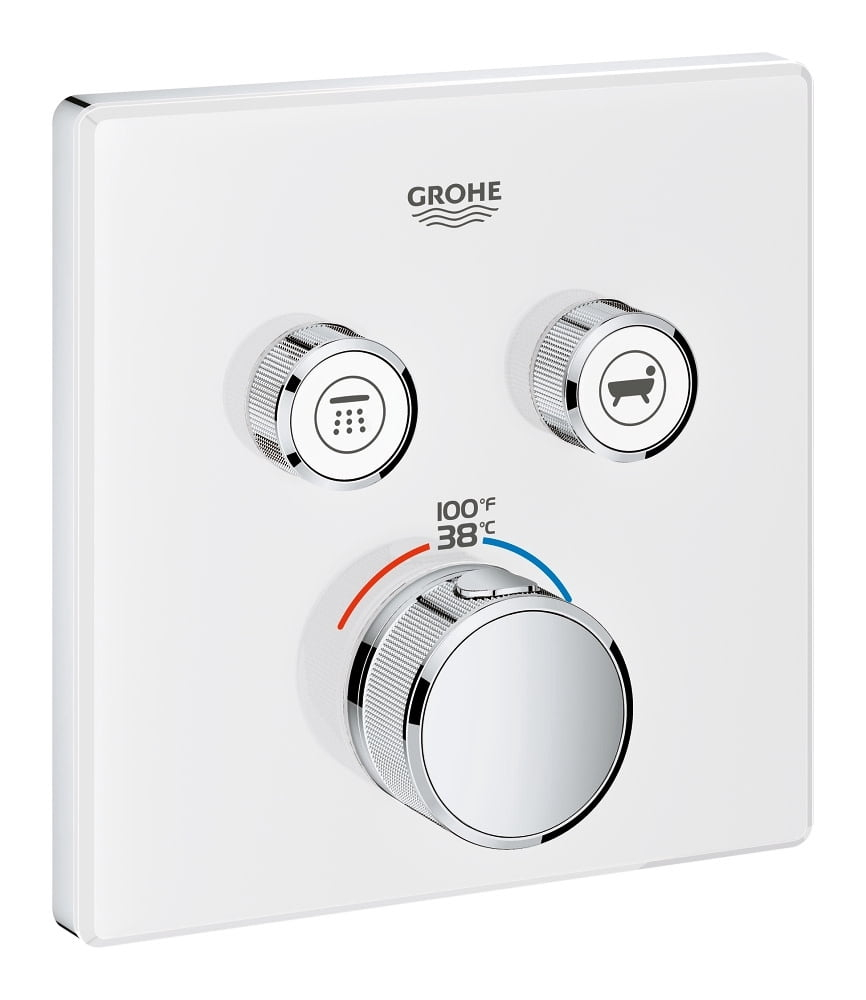 Grohtherm® SmartControl Dual Function Thermostatic Trim with Control Module