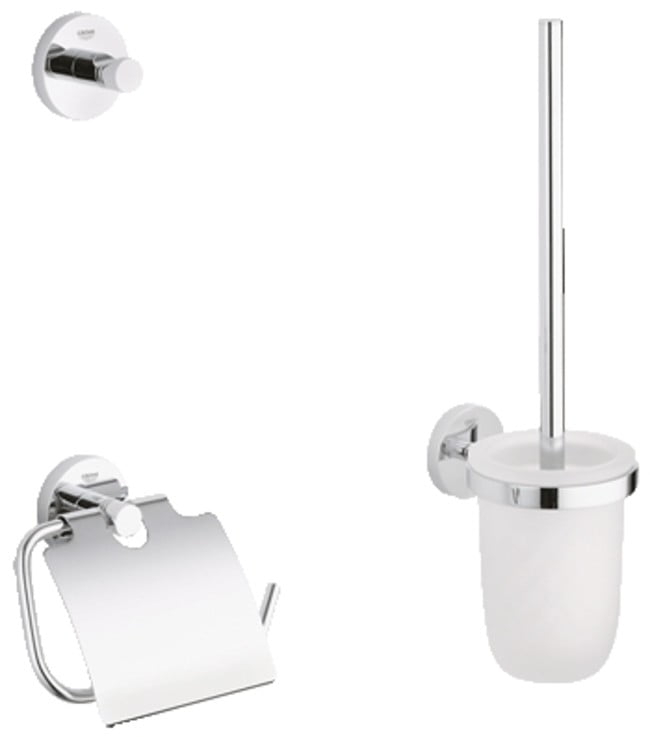 Essentials 3 Piece Bathroom Hardware Set