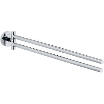 Essentials 17.2834" Wall Mounted Double Towel Bar