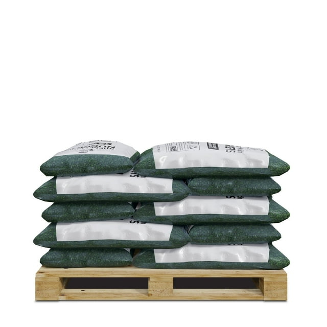 GroundSmart Green Rubber Mulch, 37.5 Cu Ft