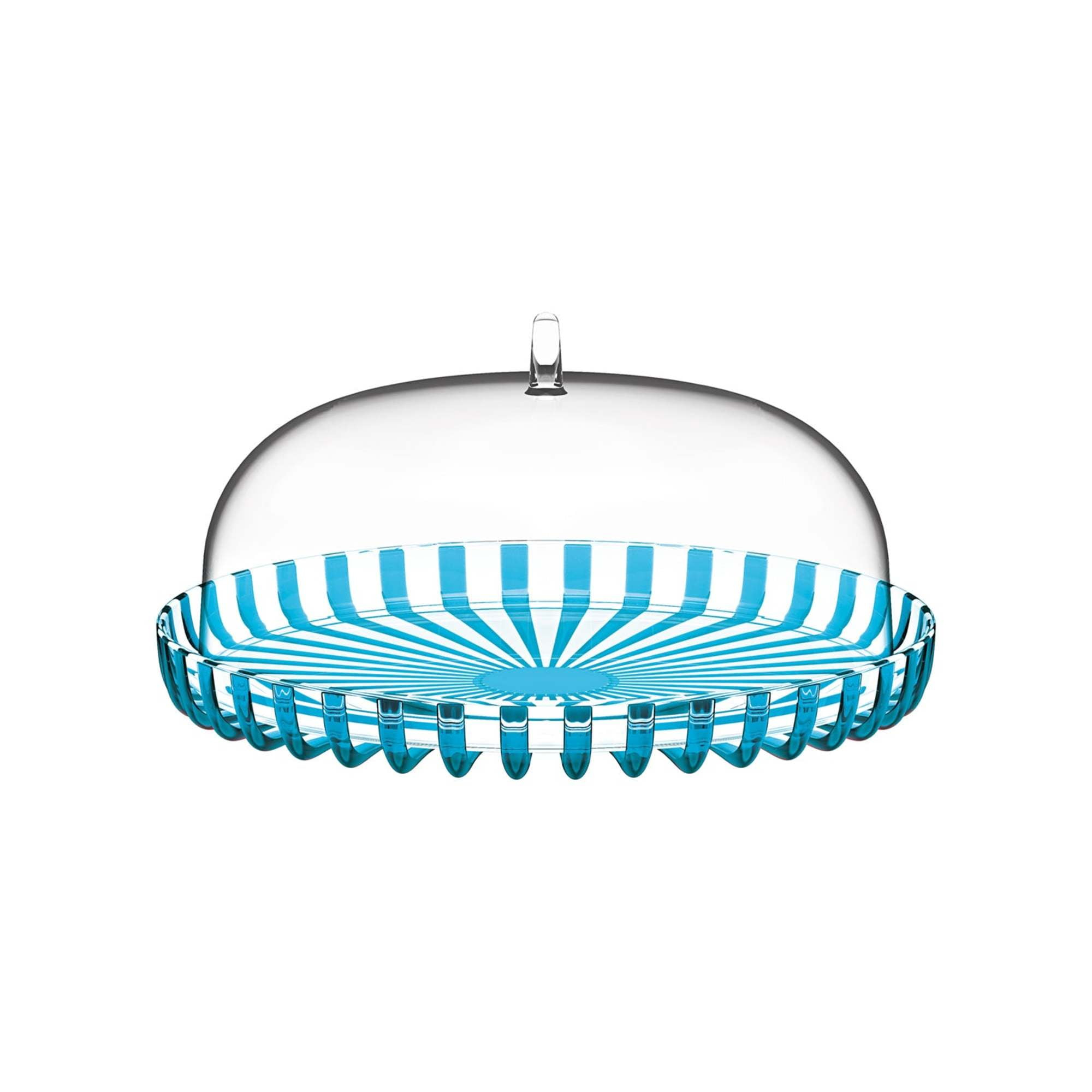 Guzzini Dolcevita Cake Serving Stand - Turquoise, Turquoise