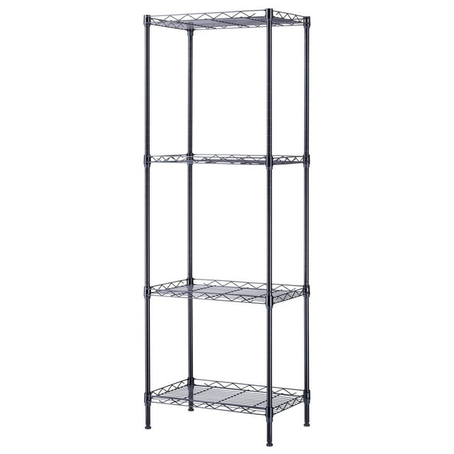 MDHAND 4-Tier Wire Shelving Unit Metal Storage Rack