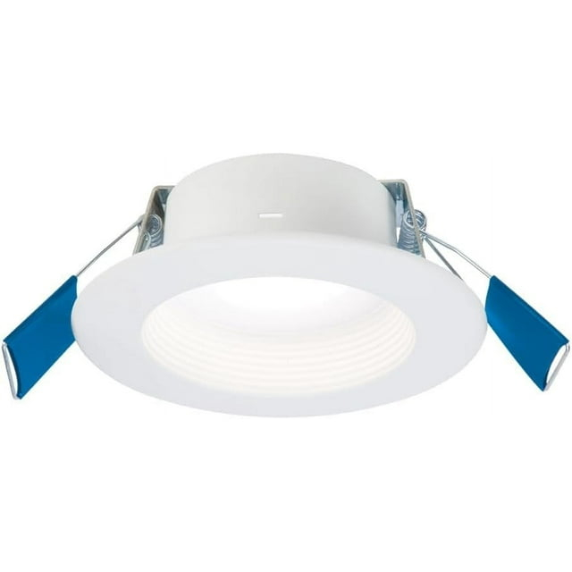Halo RL4 Series Matte White 4 in. W LED Canless Recessed Downlight 8.7 W