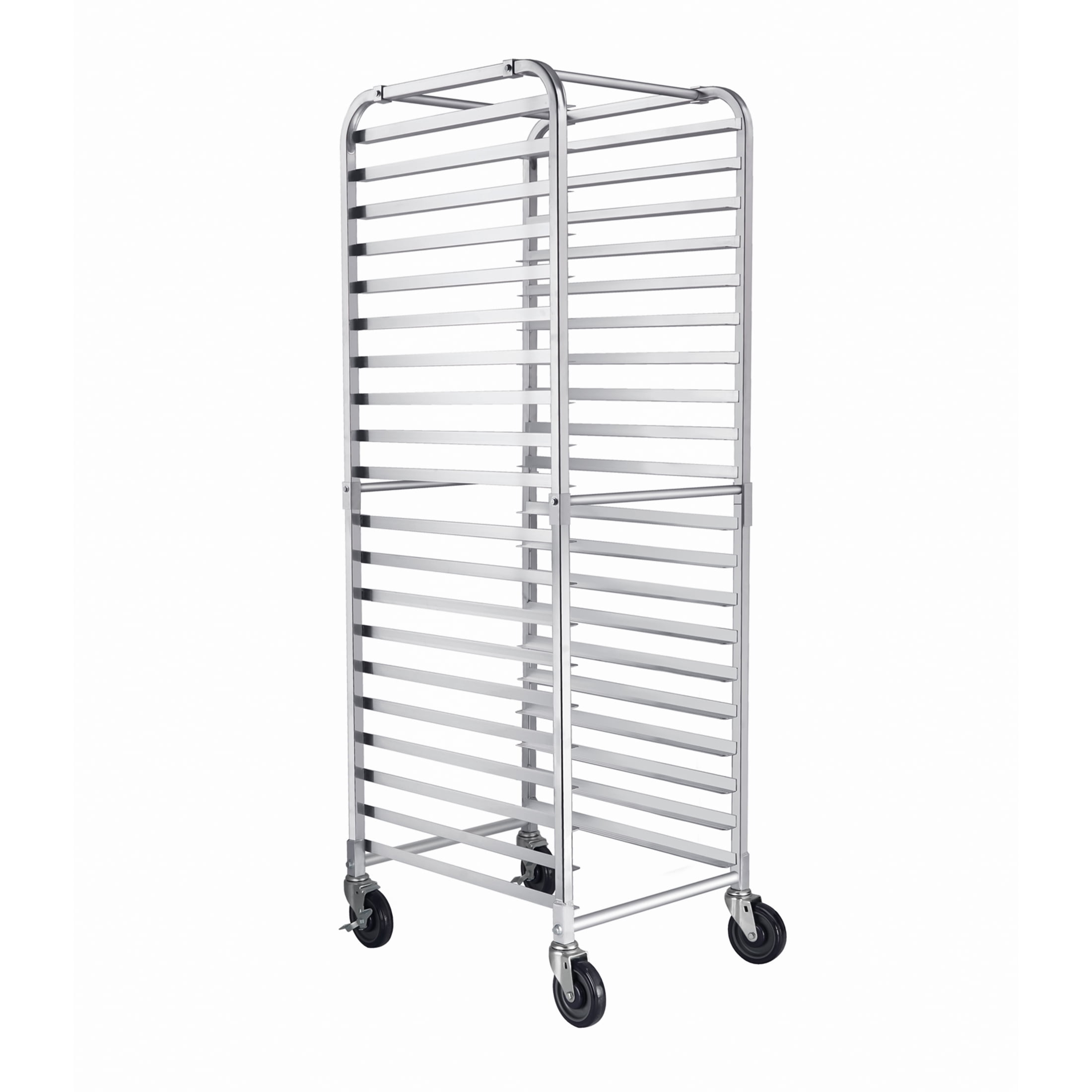 HARDURA Restaurant Equipment 20 Tier Aluminum Sheet Pan Rack with Casters, NSF Home Commercial Kitchen, 20"L×26"W×69"H