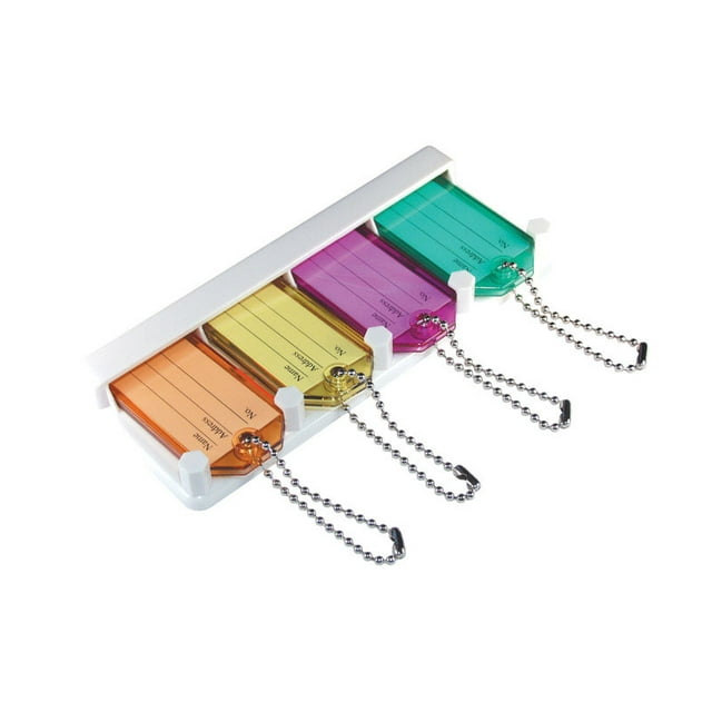HILLMAN Metal/Plastic Assorted Labeling/ID Key Holder