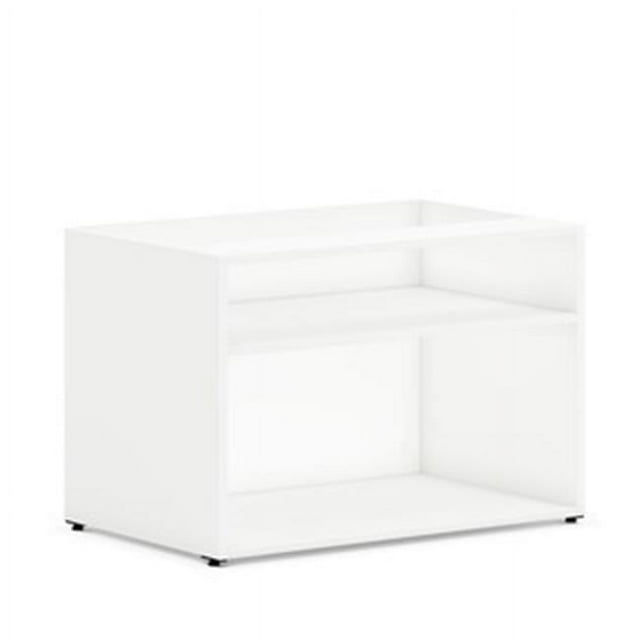 HON Mod Low Storage Credenza 30" x 20" x 21" - Finish: Simply White, Laminate