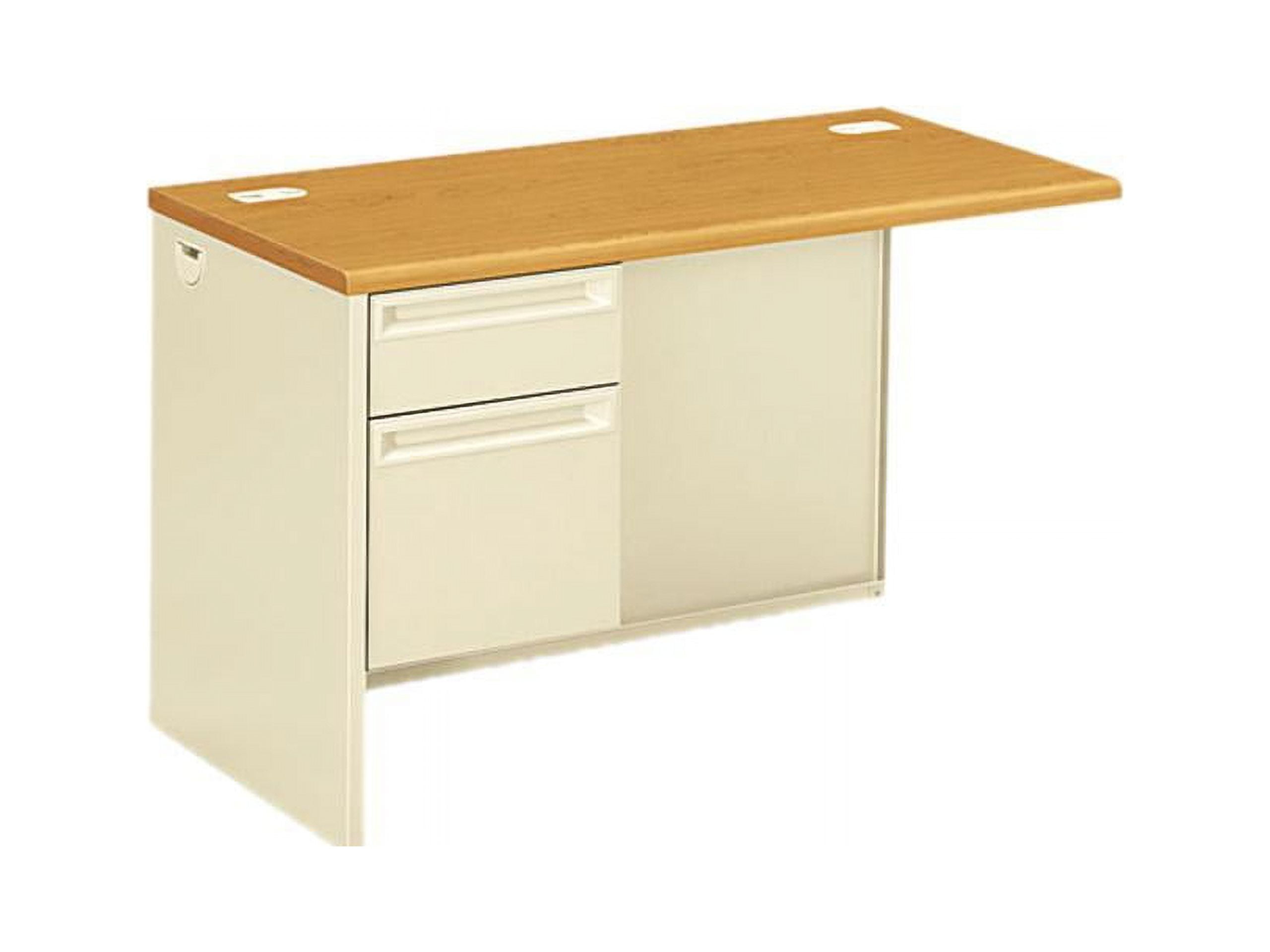 HON 38216LCL 38000 Series Flush Return, Left, 29.50" x 48.00" x 24.00", Harvest / Putty