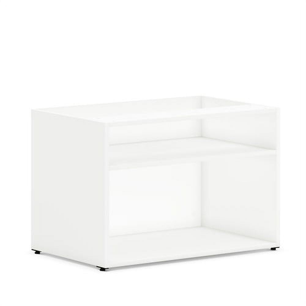 HON Mod Low Storage Credenza 30" x 20" x 21" - Finish: Simply White, Laminate