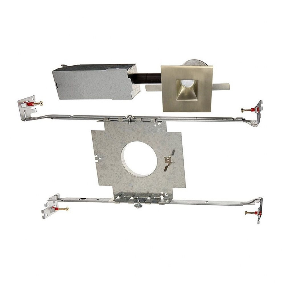 HR-LED251E-40-BN-WAC Lighting-LEDme-4W 1 LED Miniature Recessed Downlight in Contemporary Style-15 Inches Wide by 3.13 Inches High-4000 Color