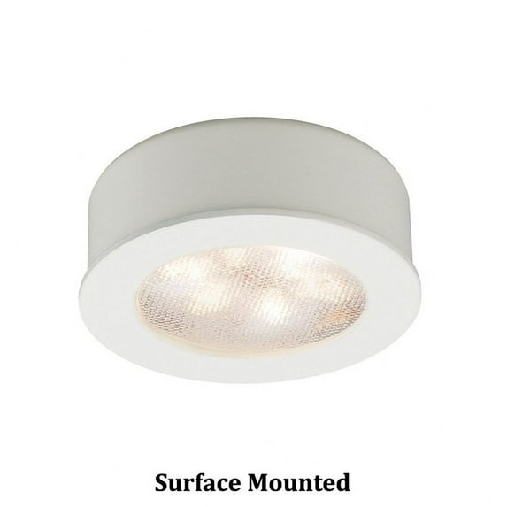 WAC Lighting HR-LED87-27-BK LEDme® LED Under Cabinet Recessed Light