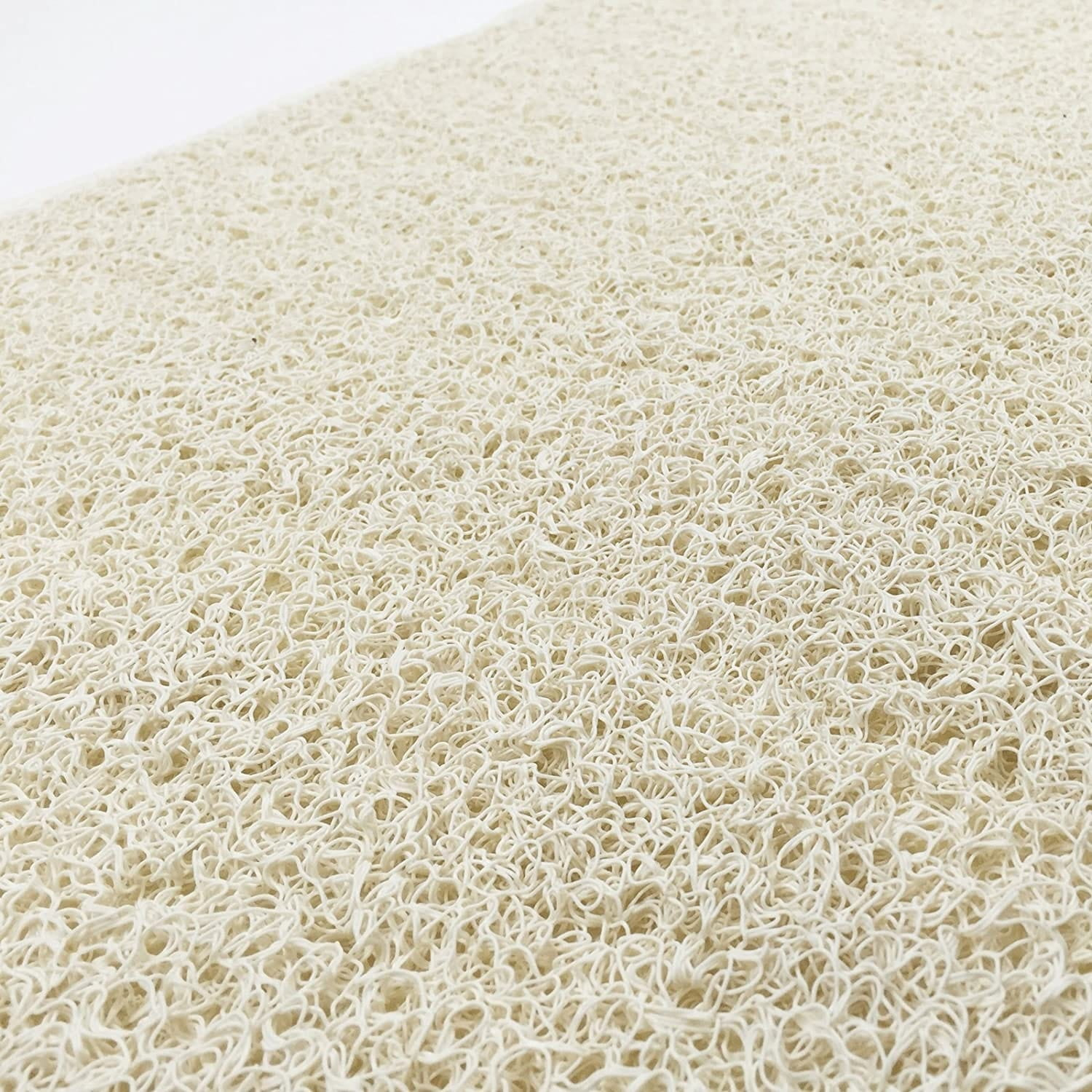 HUJI  Slip-Resistant Loofah Shower Mat