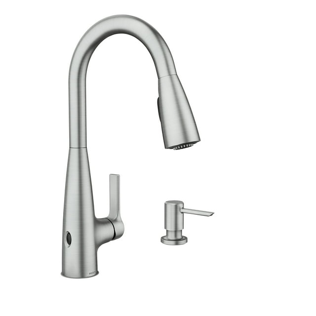 Haelyn Touchless Single-Handle Pull-Down Sprayer Kitchen Faucet with MotionSense Wave in Spot Resist Stainless