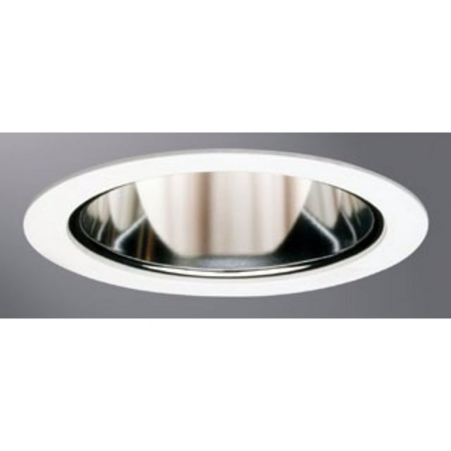 4'' White Reflector Recessed Trim
