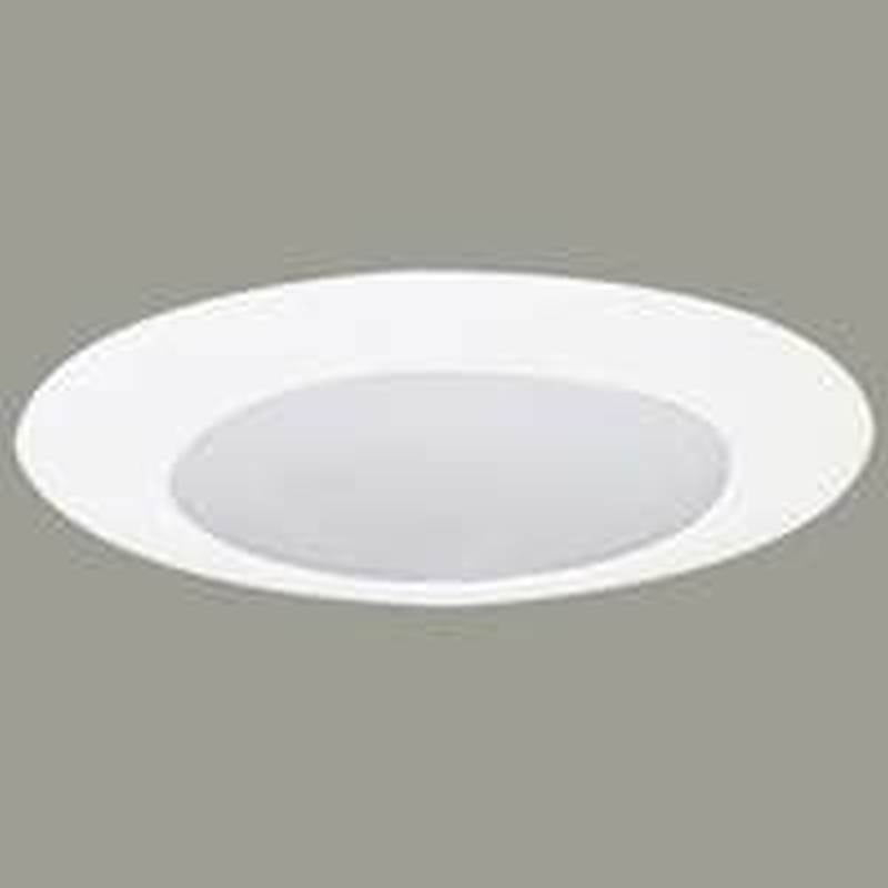Halo Matte White 6 in. W Glass LED Shower Lens/Trim 60 W