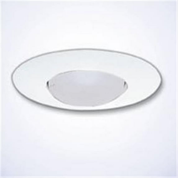 6'' White Open Recessed Trim