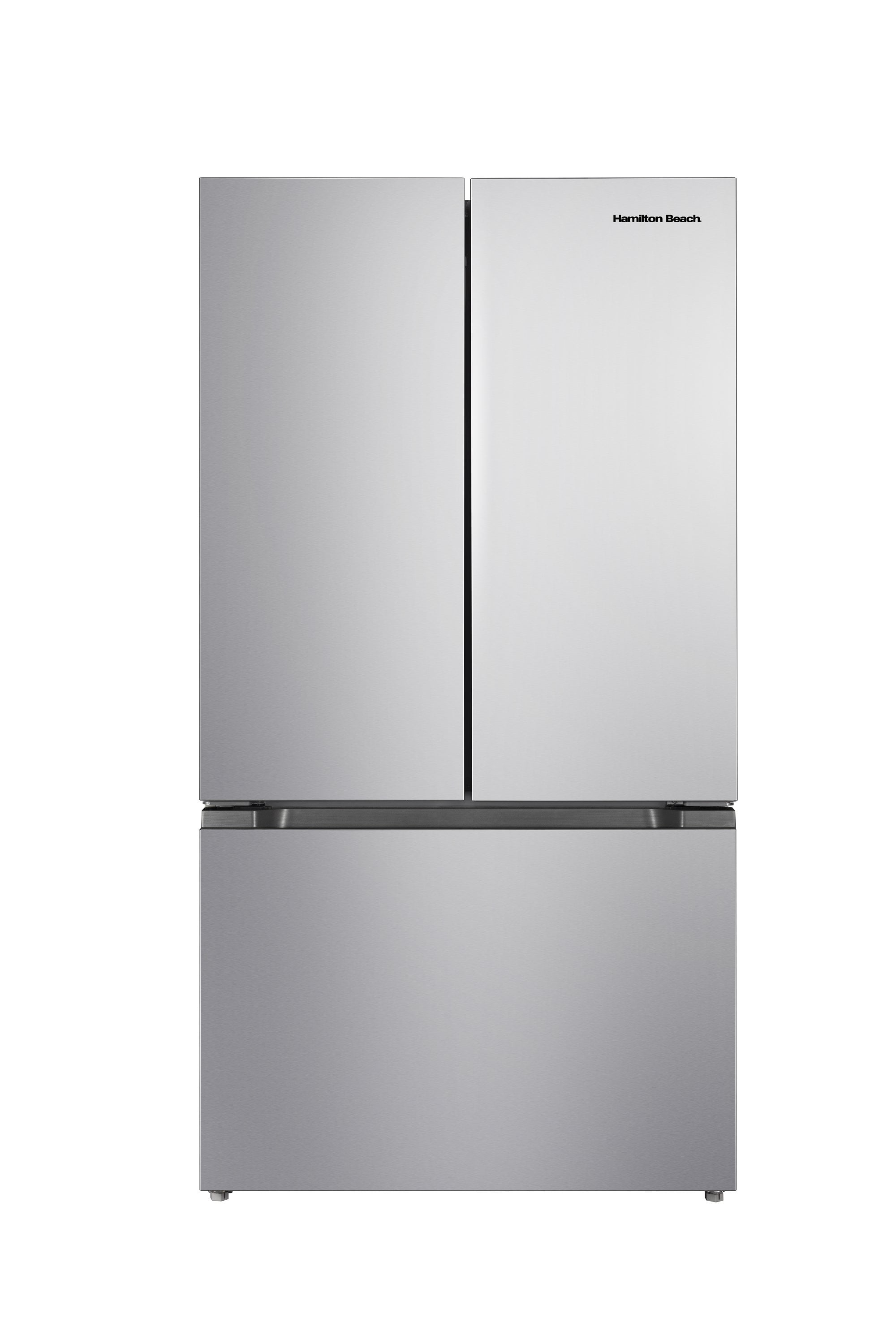 Hamilton Beach, 20.3 Cu. ft. French Door Refrigerator, Freestanding Installation, Platinum Silver, HZ7602
