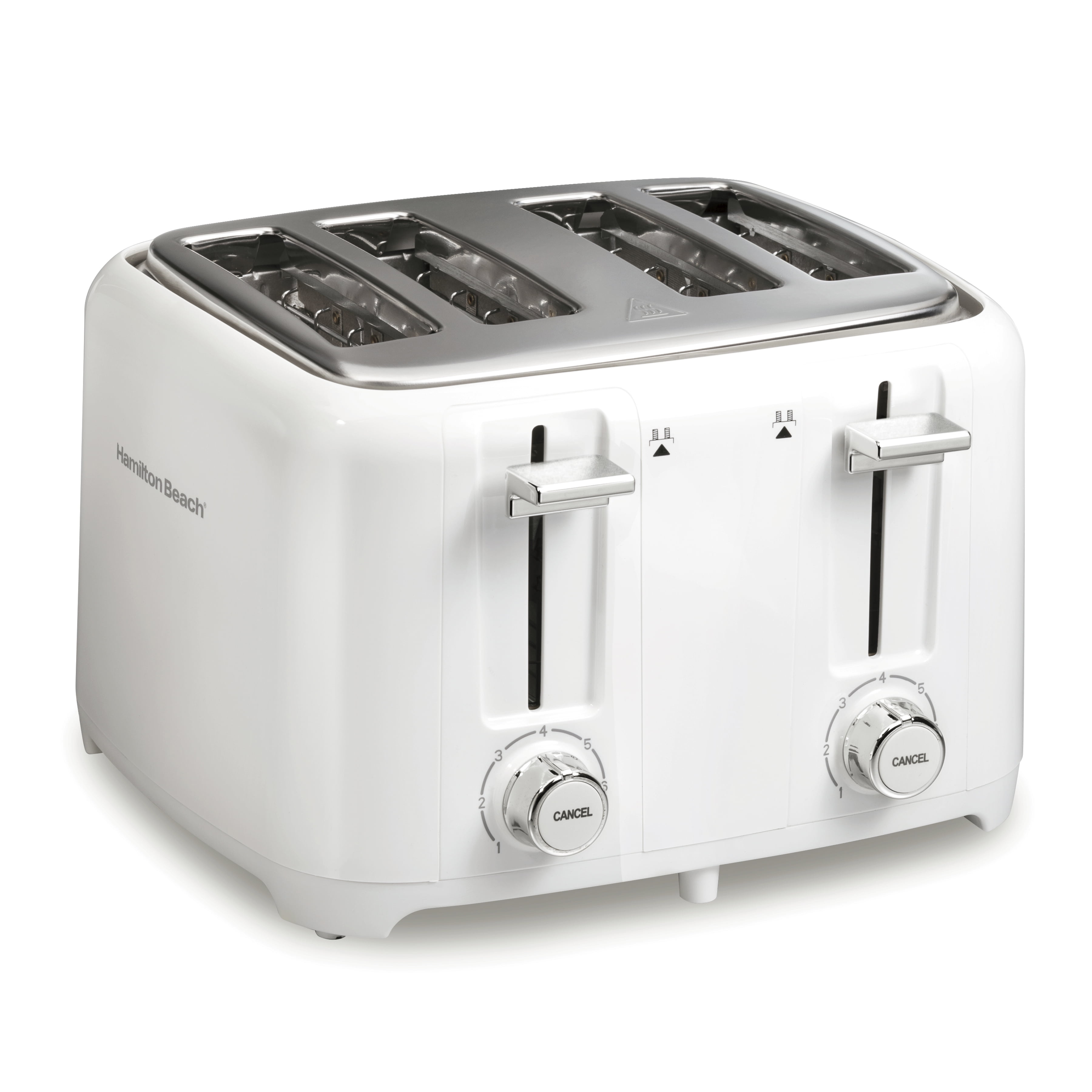 Hamilton Beach 4 Slice Toaster, High Lift, White, 24218